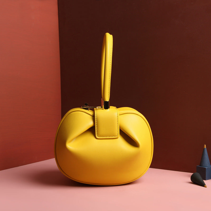 Leather handbags fashion dumplings handbag LadyShow.Store