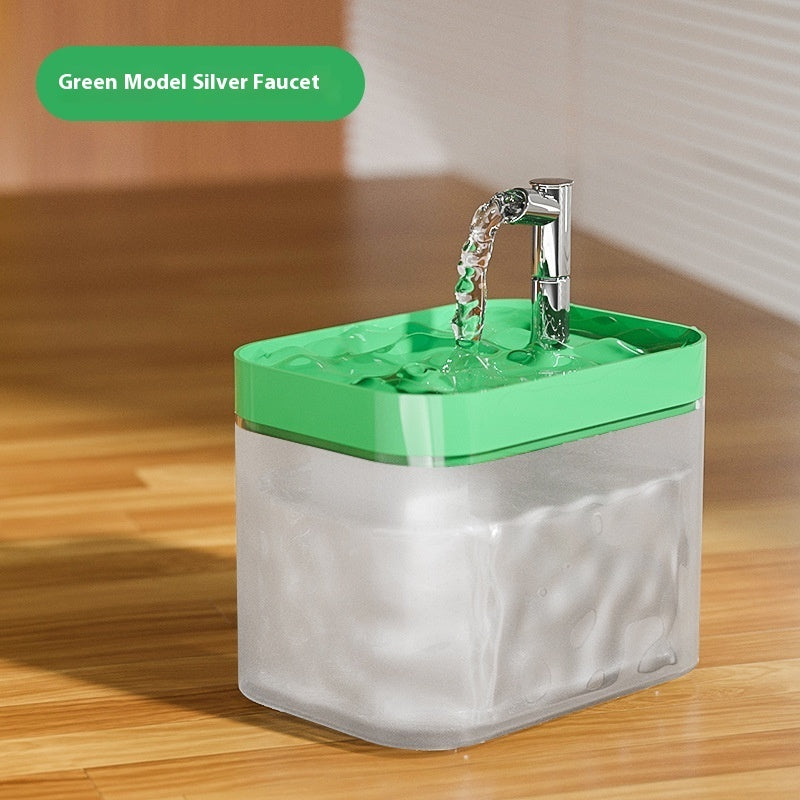 Cat Water Fountain Automatic Circulation Flow Water Fountain Kitten Drinking Water Apparatus Pets Fashion