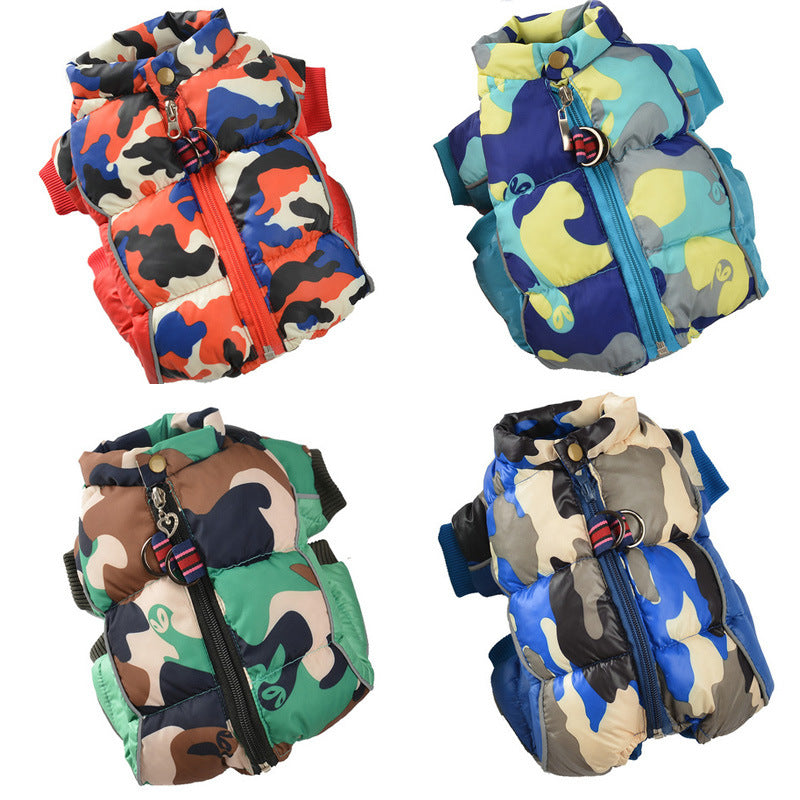 Winter Pet Dog Clothes Super Warm Jacket Thicker Cotton Coat Waterproof Small Dogs Pets Clothing For Puppy Pets Fashion