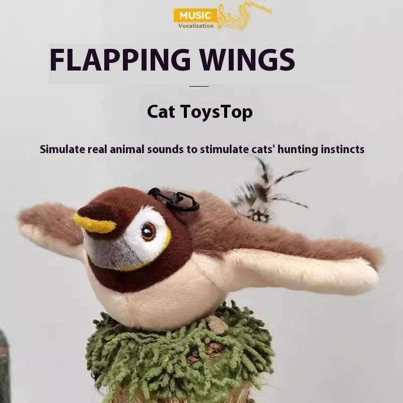 Sound Vibration-sensing Funny Smart Cat Toy Pets Fashion