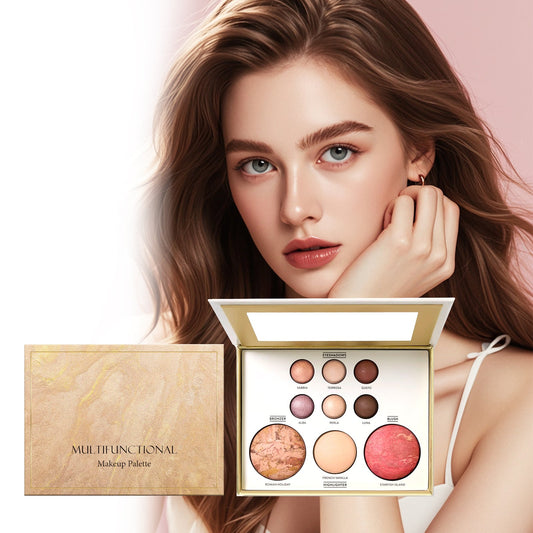 Gilded All-in-One Makeup Palette 1pc Tri Light Beauty