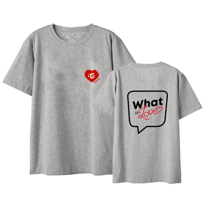TWICE "What is Love" Concert Merchandise T-Shirt Pi-Mart