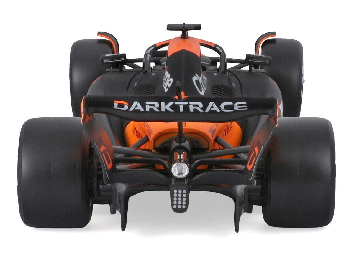McLaren MCL38 #81 Oscar Piastri "OKX" Formula One F1 "Miami GP" (2024) with Display Case 1/24 Diecast Model Car by Bburago LuxuryLifeWay Online Store