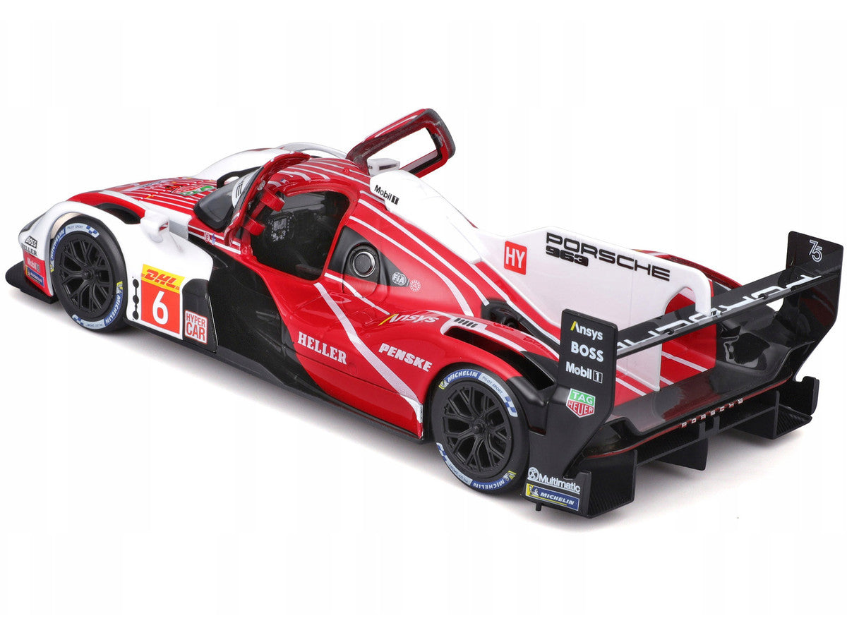 Porsche 963 #6 Kevin Estre - Andre Lotterer - Laurens Vanthoor "Porsche Penske Motorsport" Winner "FIA World Endurance Championship" (2024) 1/24 Diecast Model Car by Bburago LuxuryLifeWay Online Store
