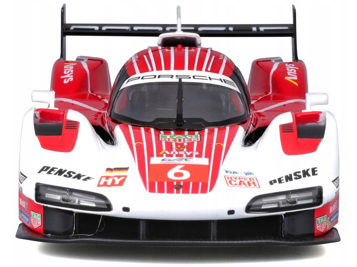Porsche 963 #6 Kevin Estre - Andre Lotterer - Laurens Vanthoor "Porsche Penske Motorsport" Winner "FIA World Endurance Championship" (2024) 1/24 Diecast Model Car by Bburago LuxuryLifeWay Online Store