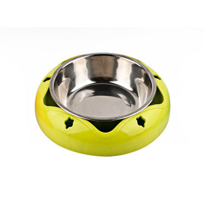 Pet stainless steel bowl Pets Fashion