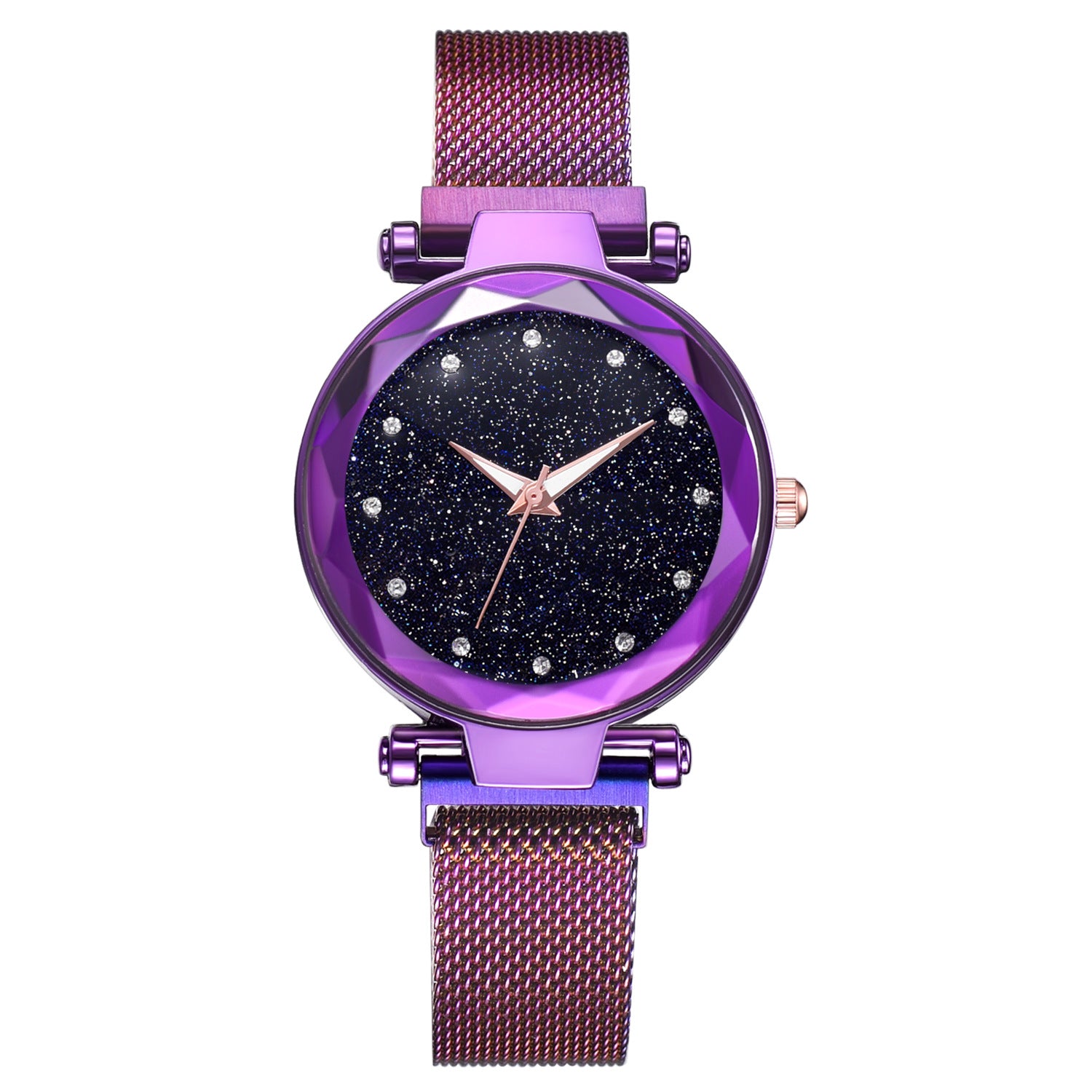 Luxury Women Watches Bracelet Set Fashion Elegant Magnet Buckle Ladies Starry Sky Watch Set Relogio CJD2