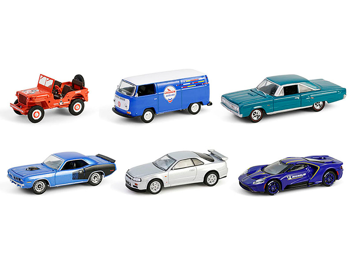 "Anniversary Collection" Set of 6 pieces Series 17 1/64 Diecast Model Cars by Greenlight LuxuryLifeWay Online Store