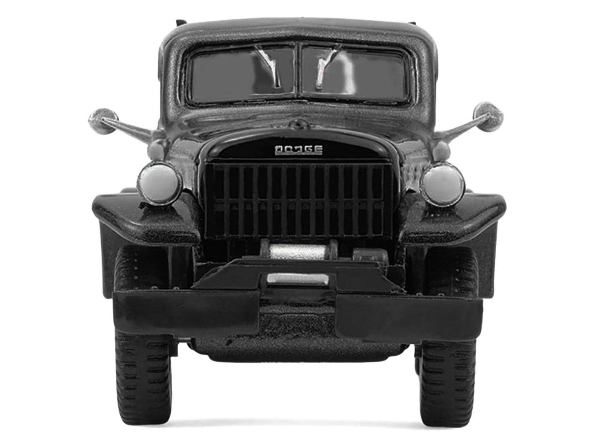1946 Dodge Power Wagon Fire Truck Black "Black Bandit" Series 30 1/64 Diecast Model Car by Greenlight LuxuryLifeWay Online Store
