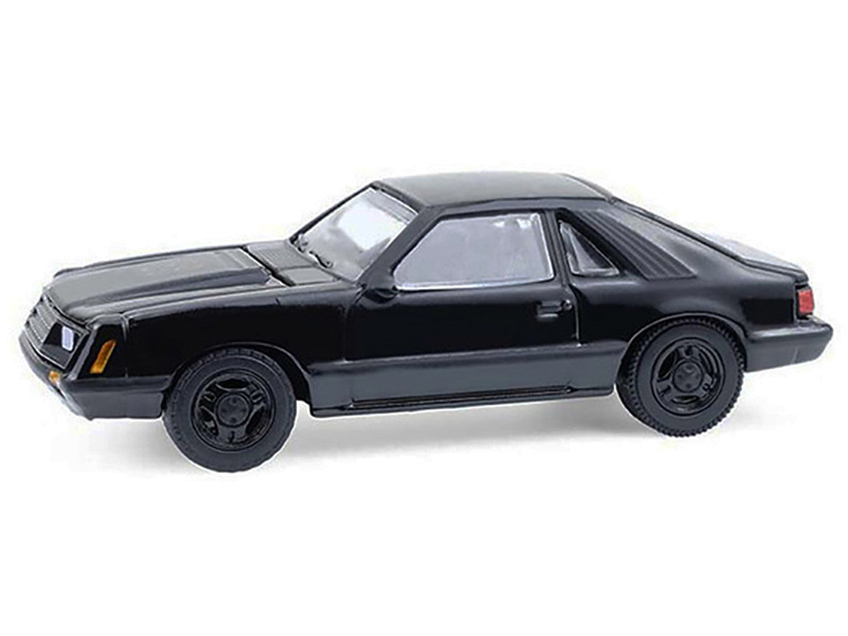 1979 Ford Mustang Fastback Black "Black Bandit" Series 30 1/64 Diecast Model Car by Greenlight LuxuryLifeWay Online Store