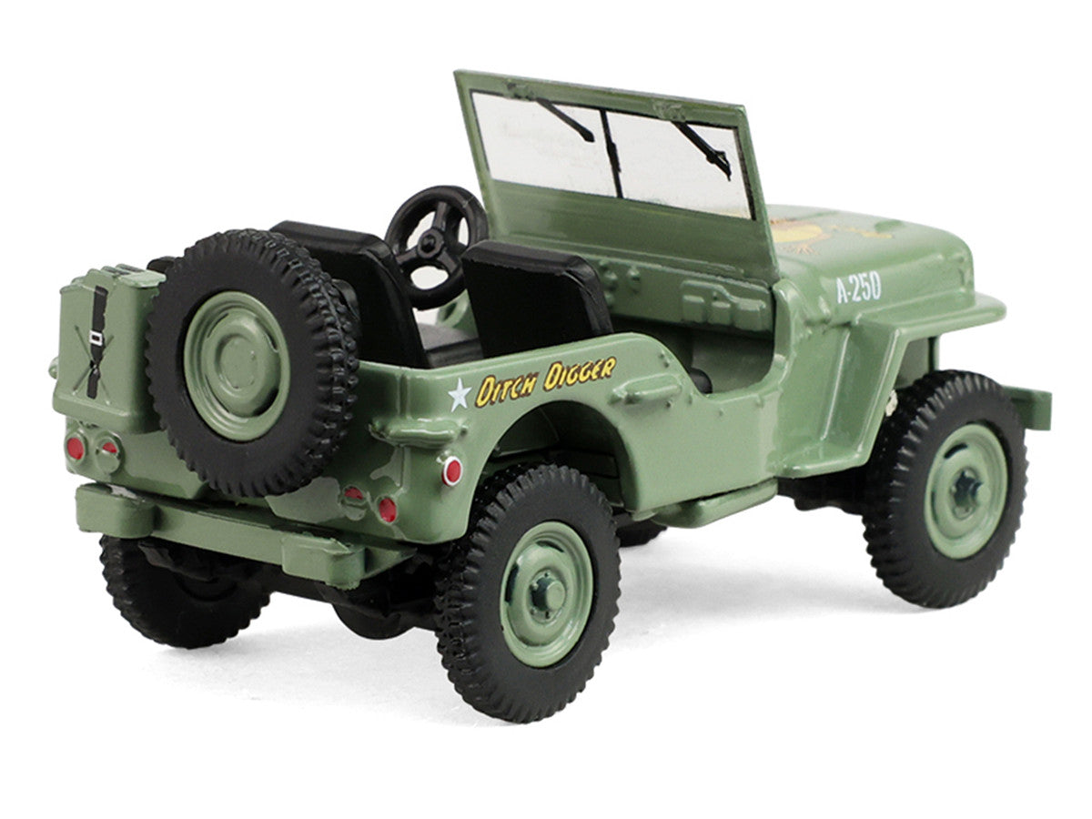 1942 Willy’s MB Jeep Olive Green "America 250 Edition" "Anniversary Collection" Series 18 1/64 Diecast Model Car by Greenlight LuxuryLifeWay Online Store