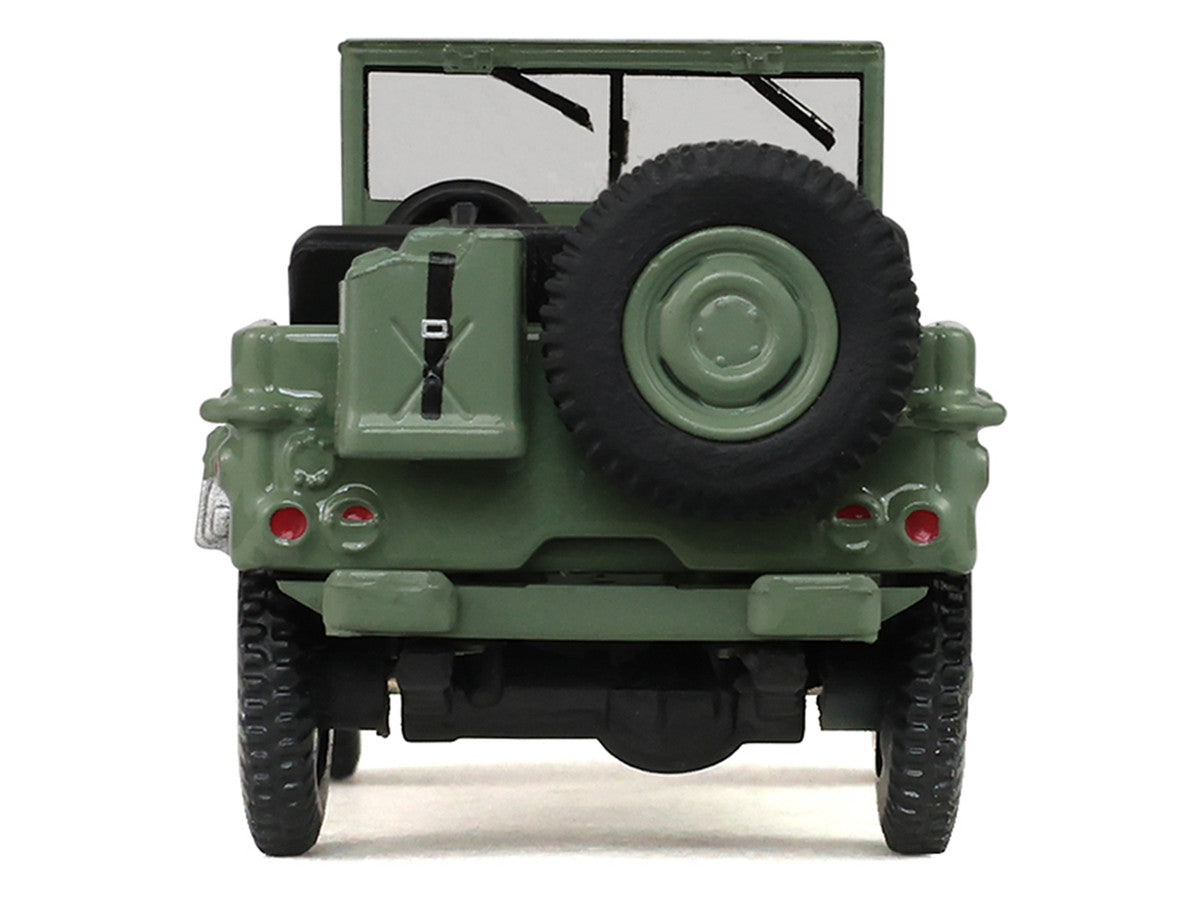 1942 Willy’s MB Jeep Olive Green "America 250 Edition" "Anniversary Collection" Series 18 1/64 Diecast Model Car by Greenlight LuxuryLifeWay Online Store