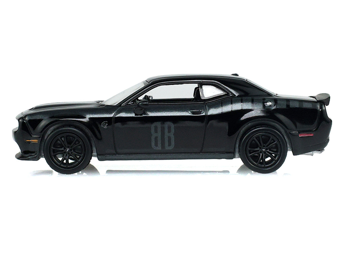 2017 Dodge Challenger SRT Hellcat Widebody Black "Black Bandit" Series 31 1/64 Diecast Model Car by Greenlight LuxuryLifeWay Online Store