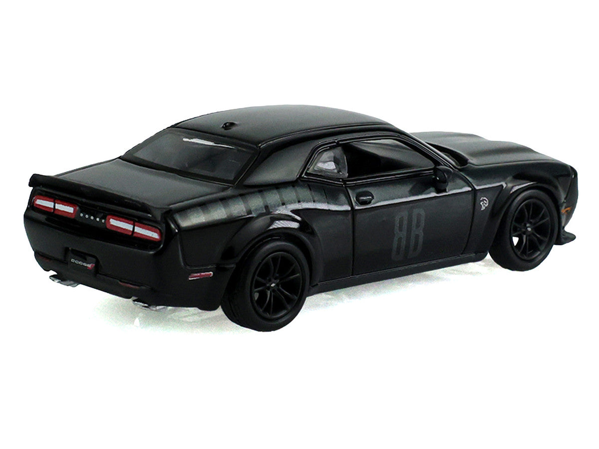 2017 Dodge Challenger SRT Hellcat Widebody Black "Black Bandit" Series 31 1/64 Diecast Model Car by Greenlight LuxuryLifeWay Online Store