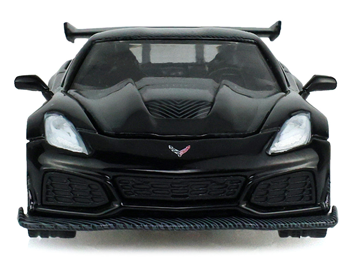 2019 Chevrolet Corvette ZR1 Black "Black Bandit" Series 31 1/64 Diecast Model Car by Greenlight LuxuryLifeWay Online Store