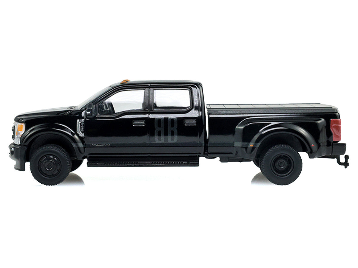 2020 Ford F-450 XL Super Duty Pickup Truck Black "Black Bandit" Series 31 1/64 Diecast Model Car by Greenlight LuxuryLifeWay Online Store