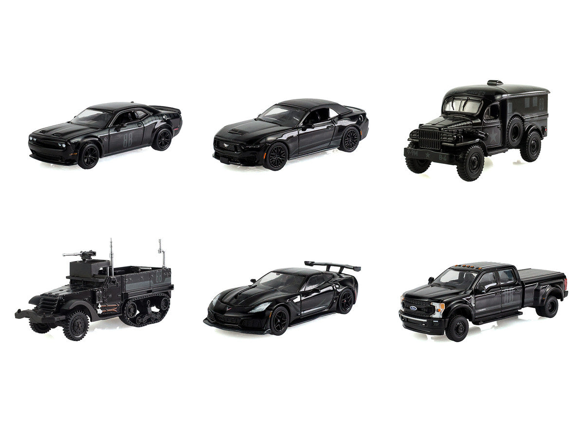 "Black Bandit" Series 31 6 piece Set 1/64 Diecast Model Cars by Greenlight LuxuryLifeWay Online Store