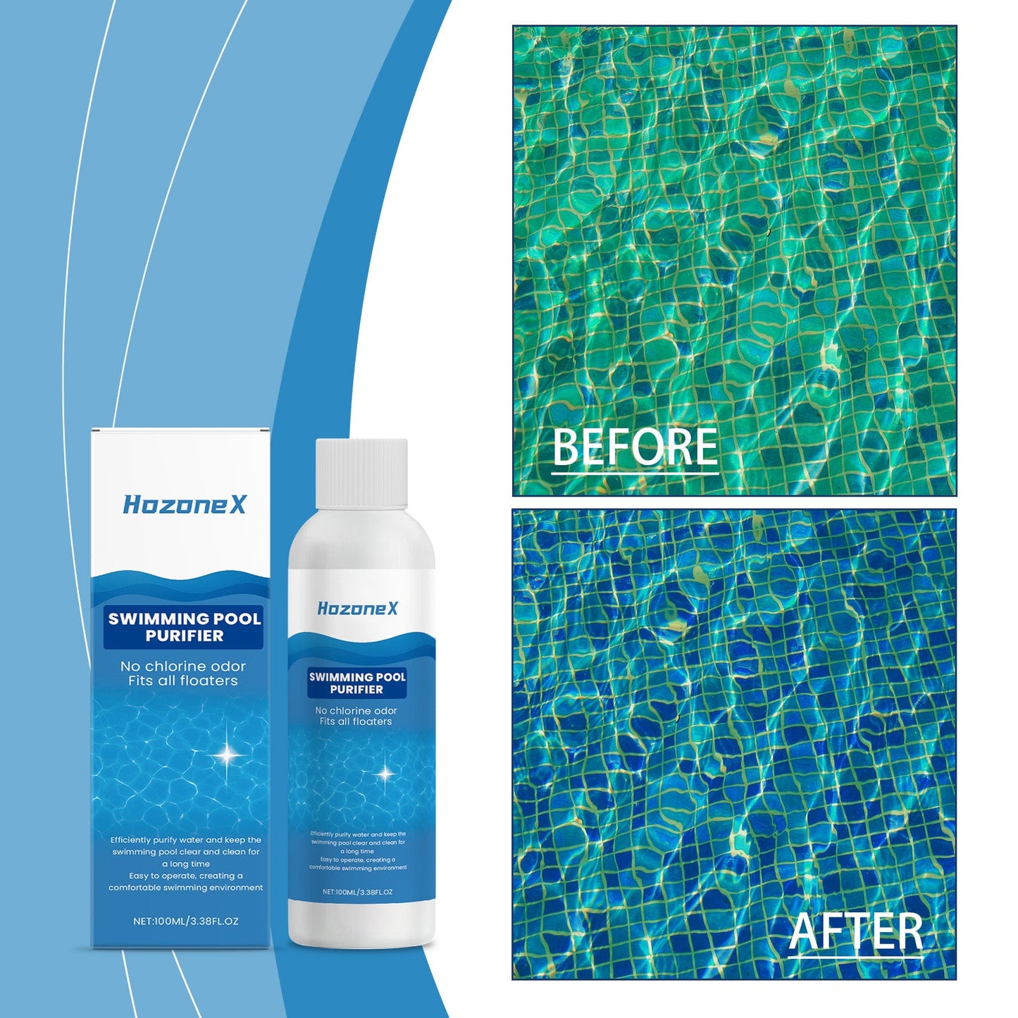 Swimming Pool Sanitizer Tri Light Beauty
