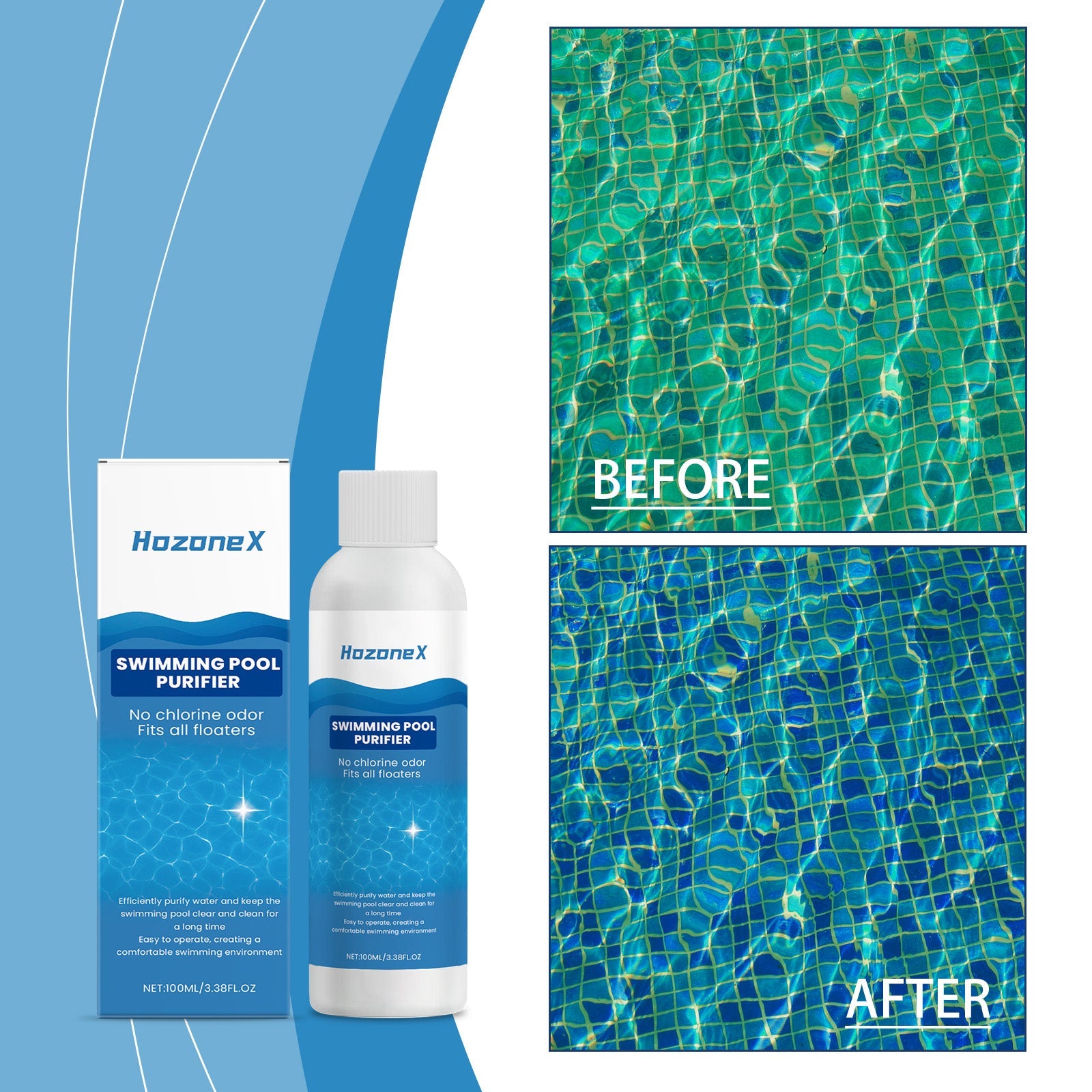 Swimming Pool Sanitizer Tri Light Beauty