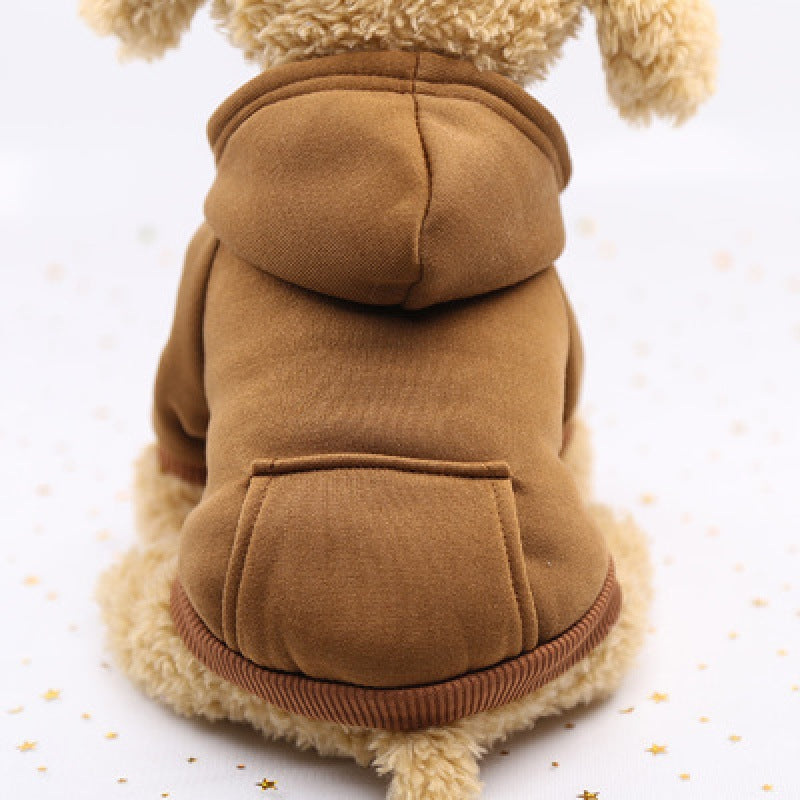 Dog teacup dog costume 1 cat puppies red dog winter Pets Fashion