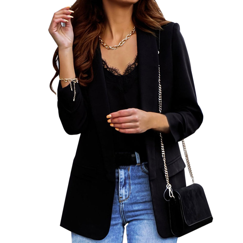 Elegant Blazer For Women Loose Blazer Jackets NorixaFashion.com