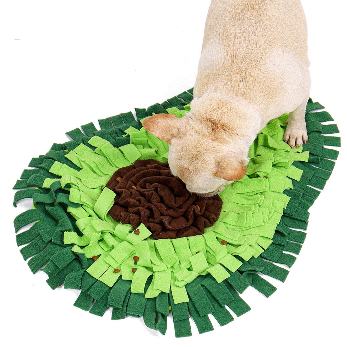Dog Sniffing Mat Dog Puzzle Toy Pet Snack Feeding Mat Boring Interactive Game Training Blanket Snuffle Feeding Training Mat Pets Fashion