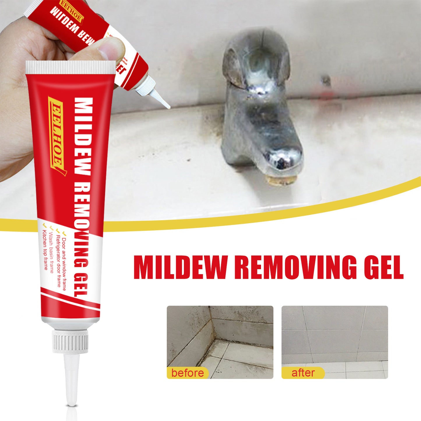 Tile Ant-mold Agent Bathroom Kitchen Wall Cleaner