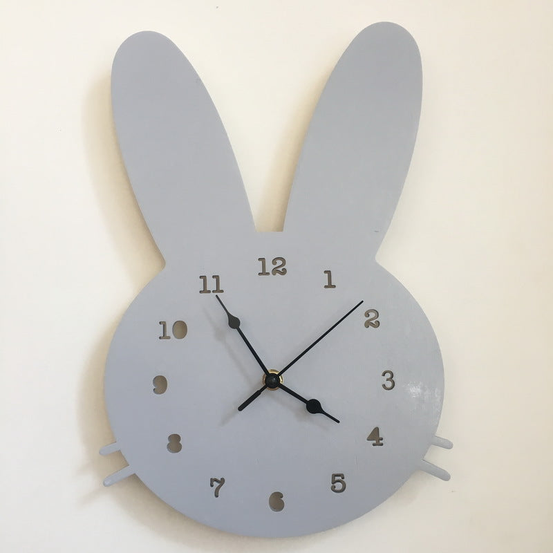 Creative Nursery Wall Clock PearlNestDecor.com