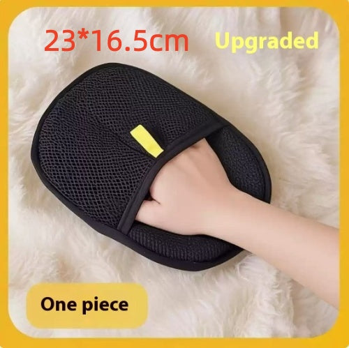 Pet Hair Remover Mitt Pet Hair Remover Gloves Deshedding Brush Glove For Dog Cat Rabbit With Long Short Curly Hair Pets Fashion