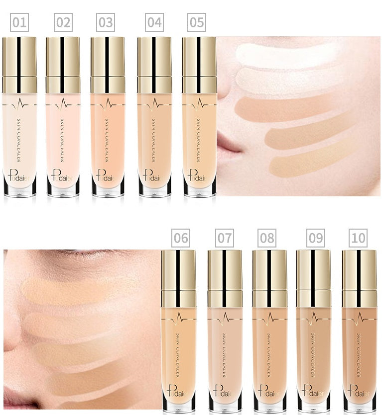 Pudaier foundation Professional Moisturizer Face Base MakeUp Long Lasting Convenient Concealer Makeup Cosmetic Concealer LadyShow.Store