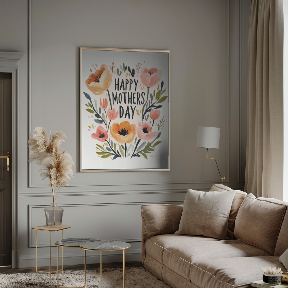 Wall art Happy Mothers Day LuxuryLifeWay Online Store
