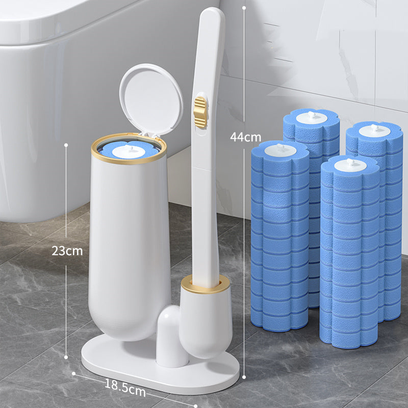 Disposable Toilet Brush No Dead Corner Toilet Brush Disposable Household Toilet Best YouTube Store