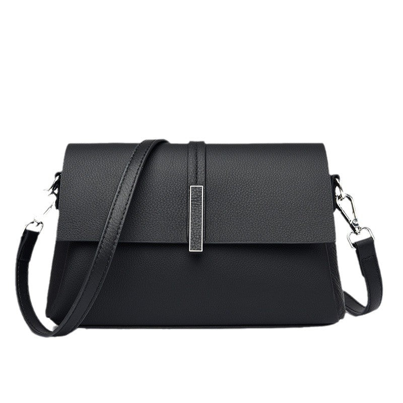 Women's Cowhide Tote Bag Simple Shoulder Messenger Bag LadyShow.Store
