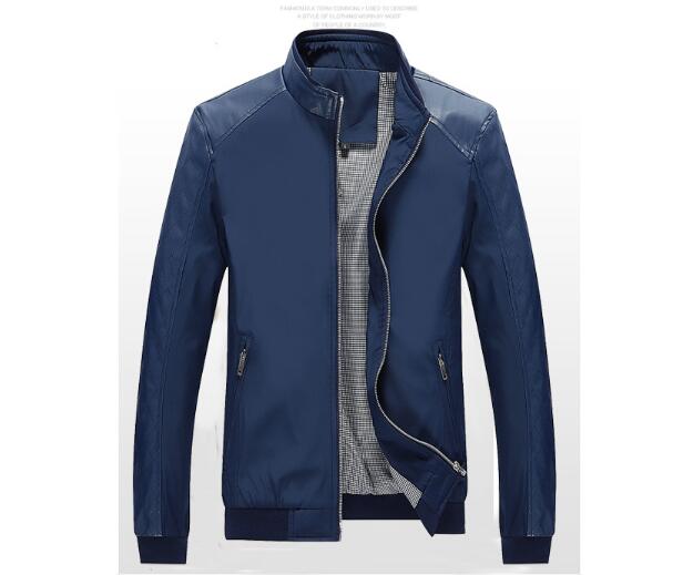 PU Patchwork Jackets LuxuryLifeWay Online Store