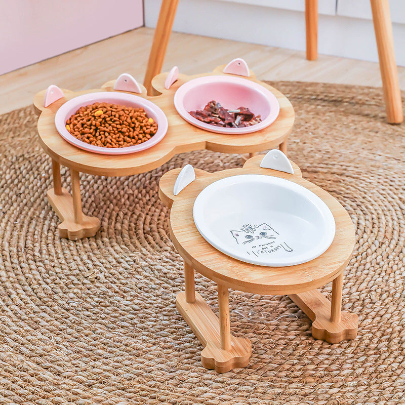Cat Bowl Pets Fashion