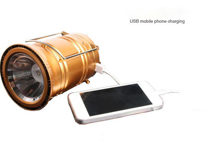 New Solar Multi-Functional Camping Lantern with Charger Best YouTube Store