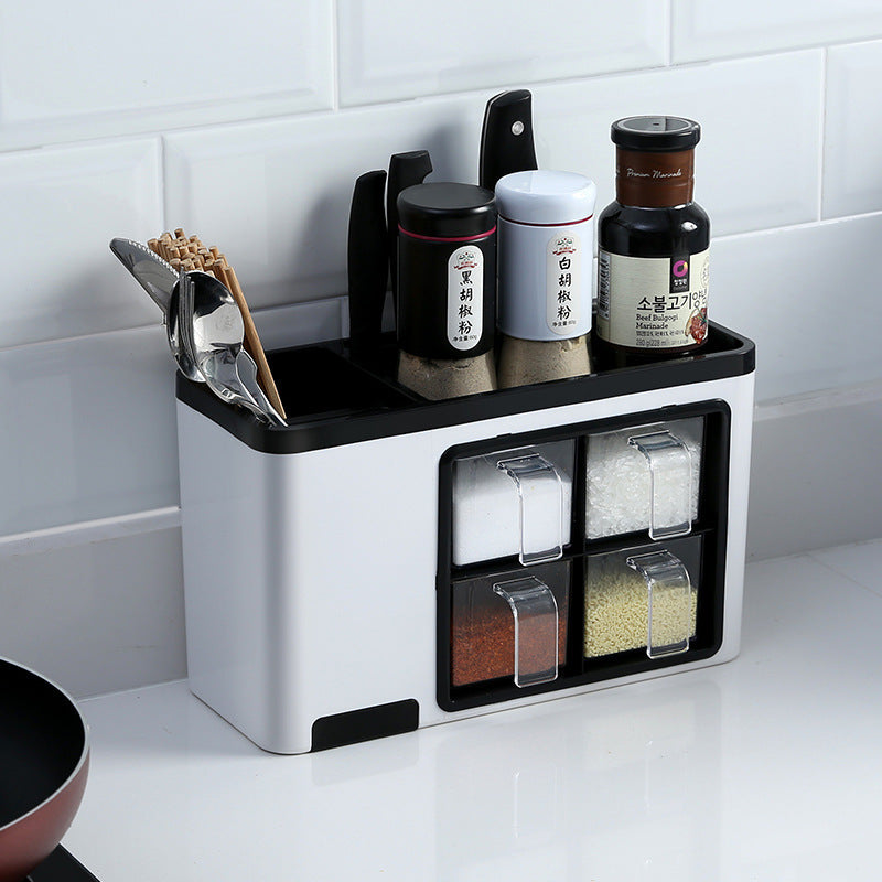 Punch-Free Kitchen Wall Shelf PearlNestDecor.com