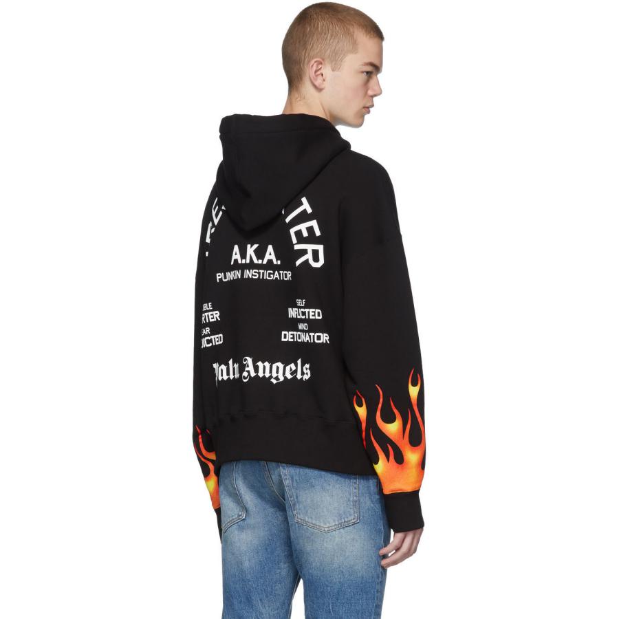 Flame hooded sweatshirt