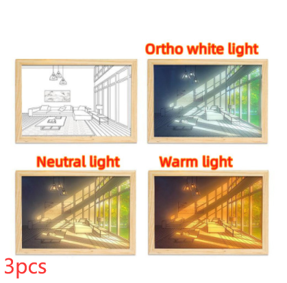 Illuminated Picture LED PearlNestDecor.com