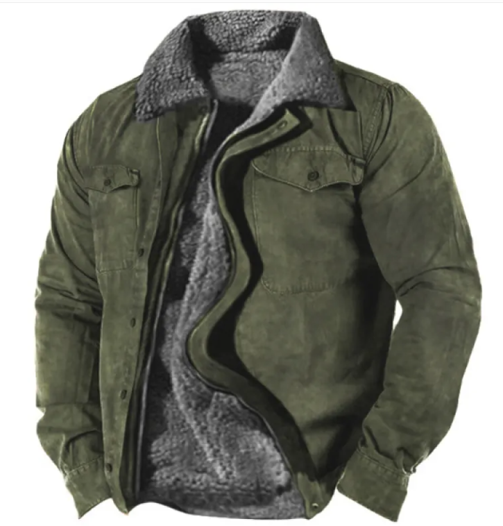 Casual Zipper Loose Cotton Jacket Best YouTube Store