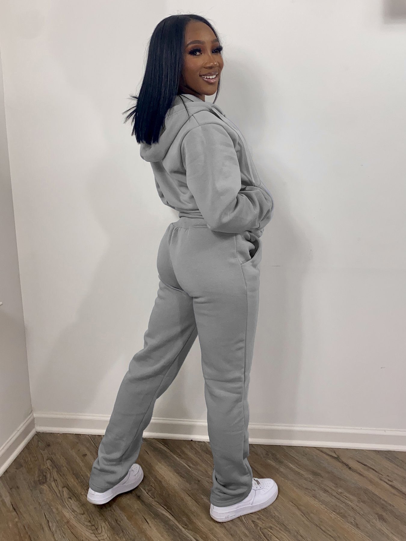 Women Sweatsuit Set 2 Piece Outfits Casual Hoodies Tops And Sweatpants Jogger Tracksuits Loose Trousers LuxuryLifeWay Online Store