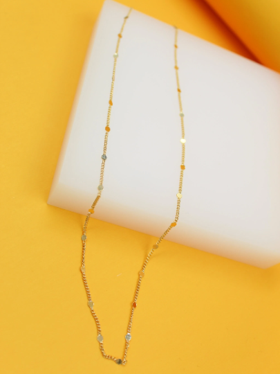 Beaded Cable Chain Necklace (H139) LuxuryLifeWay Online Store