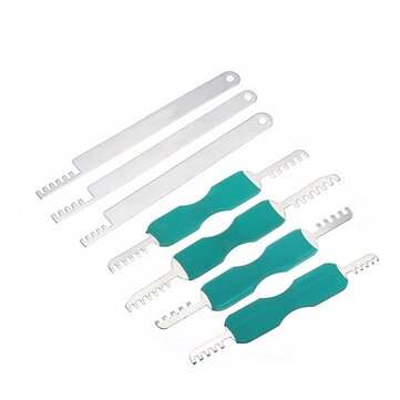 DANIU 7pcs Comb Pick Stainless Steel Lock Tool Locksmith Tool for House Lock Picks LuxuryLifeWay Online Store