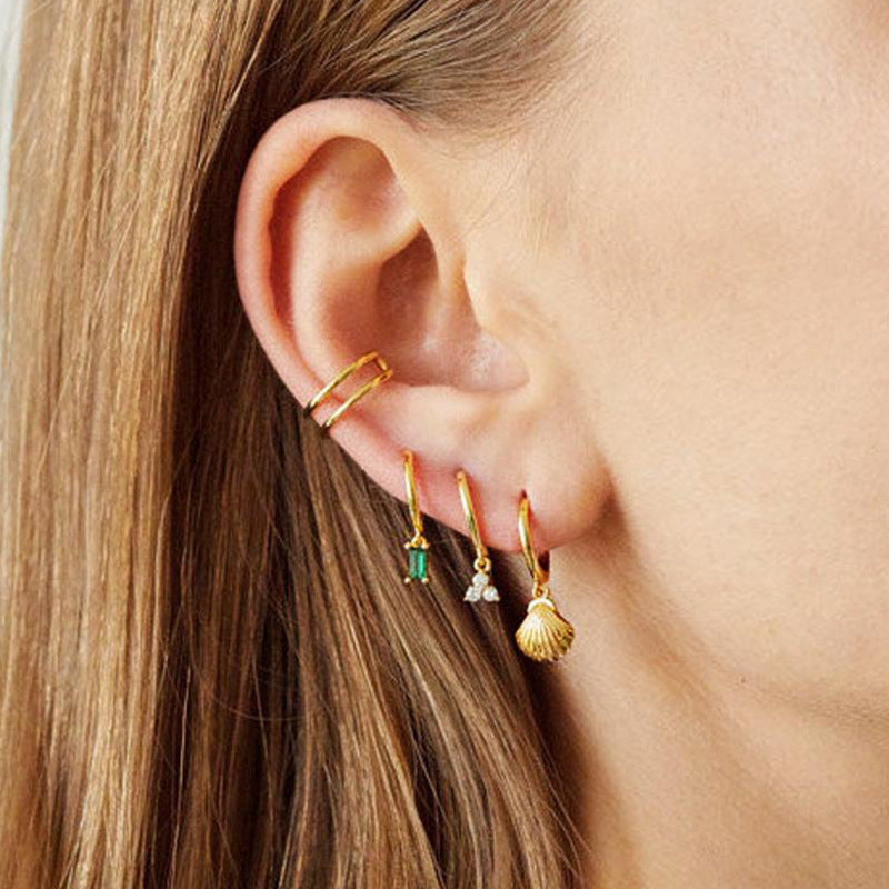 Women's S925 Silver Vintage Earrings LadyShow.Store
