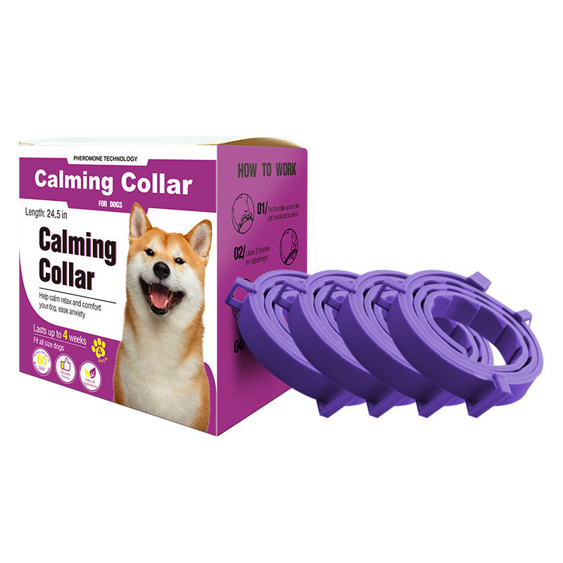 Soothing Collar Pet Supplies Cat And Dog Adjustable Pets Fashion