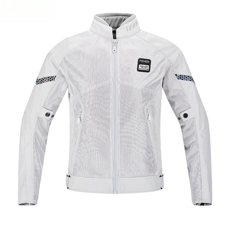 Motorcycle Cycling Clothing Mesh Breathable Jacket Men's Coat Best YouTube Store