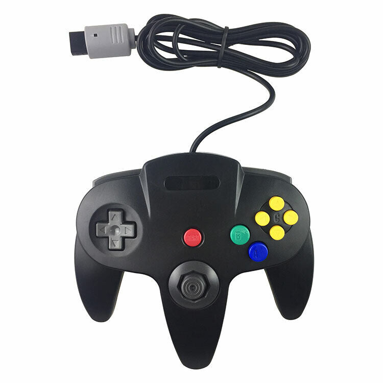 New Wired Controller Joystick Compatible With Nintendo 64 N64 Video Game Console Pi-Mart
