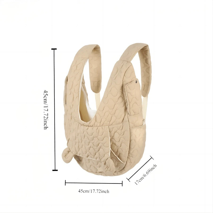 Portable PET Chest Bag Large Capacity Breathable Pets Fashion