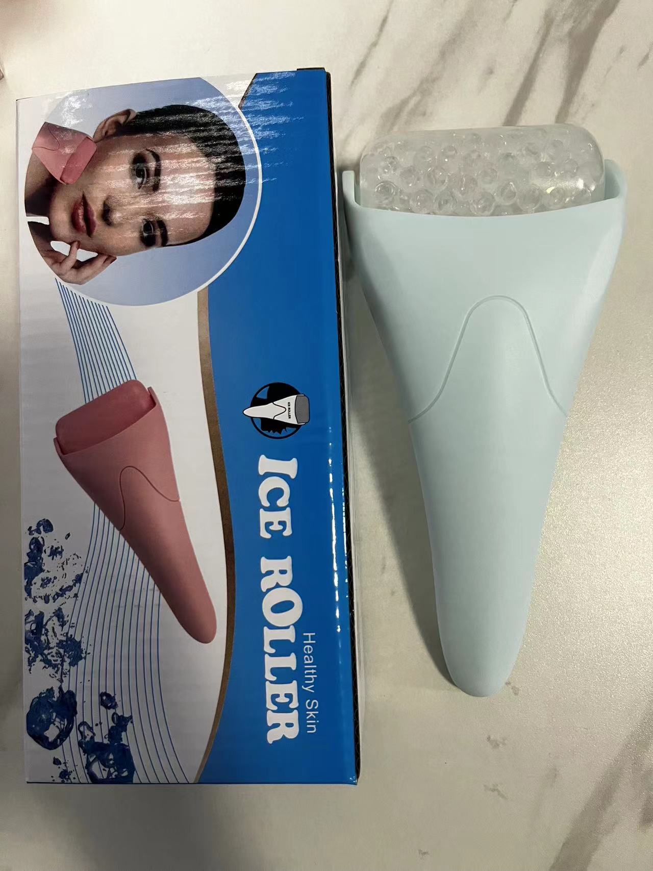Beauty Ice Roller Face Massage Tool With Cold Balls Pi-Mart