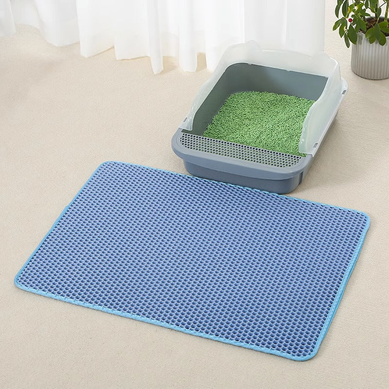 Anti Splash EVA Double-layer Cat Litter Mat Pets Fashion